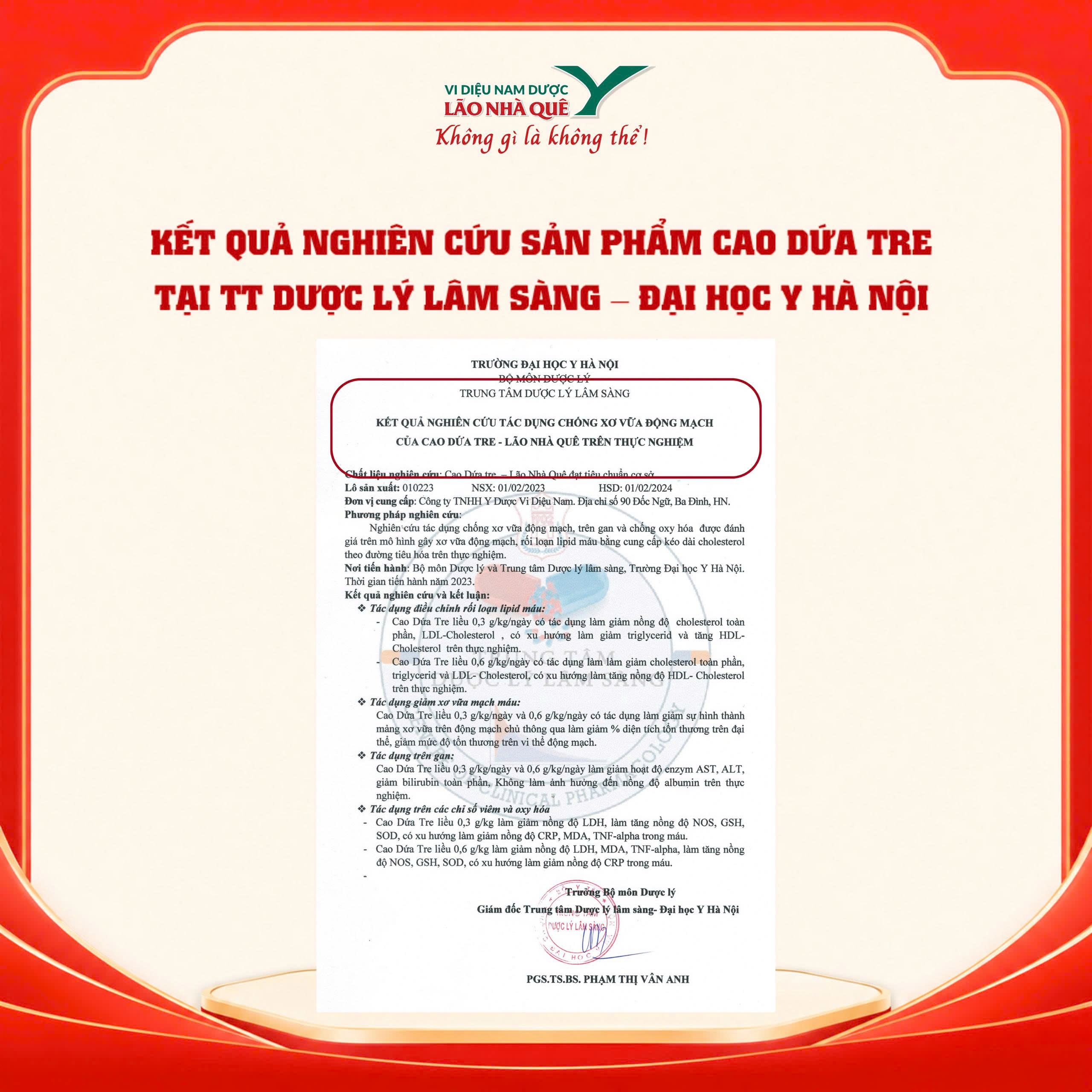 Mô hình xơ vữa động mạch